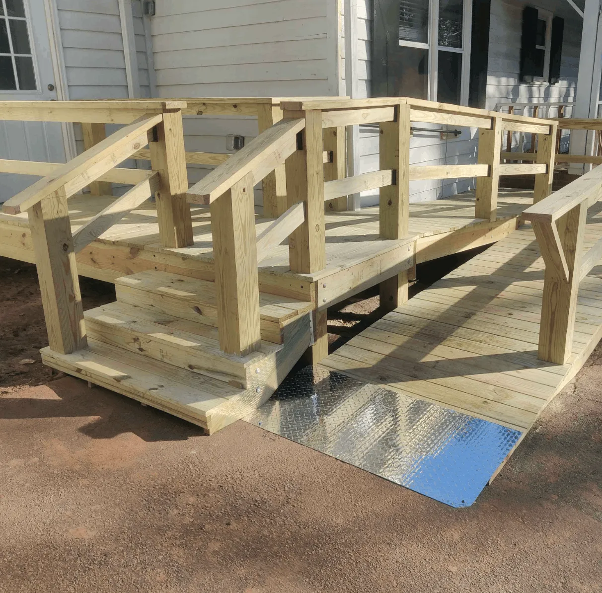 Minimalist deck design